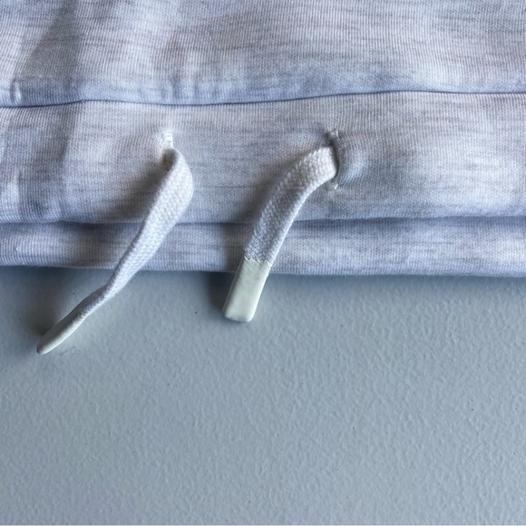 Varley Betsey Sweat Double Soft Sweatshirt Mock Neck Waist Tie Lounge Cozy Sz XL - Picture 9 of 13